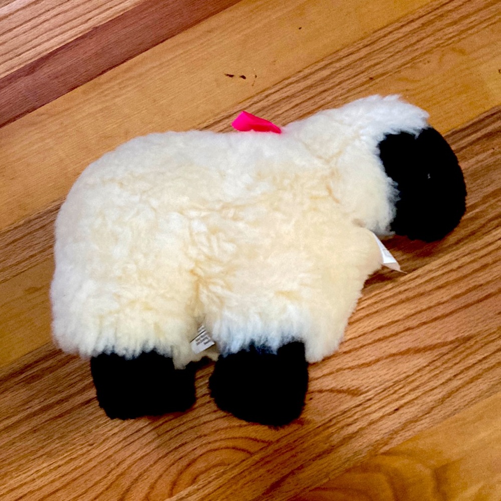 Soft & Huggable Ewe Wear Stuffed Suffolk Lamb Toy for Special Children. New